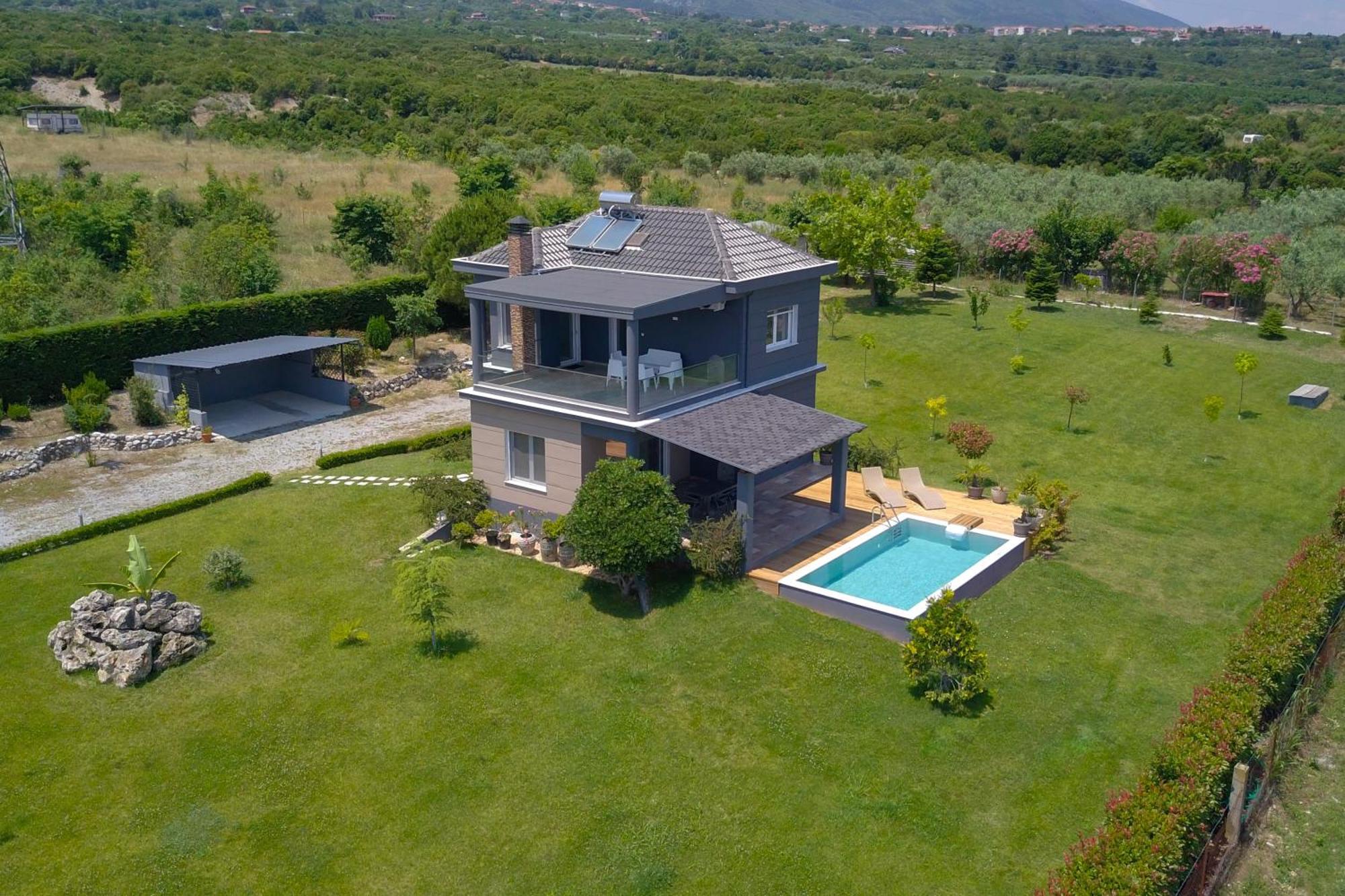 Zeusplace Pool Villa Olympus Riviera Litochoro Exterior foto